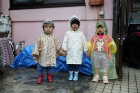 ゆいくん、かすみちゃん、ひなちゃん